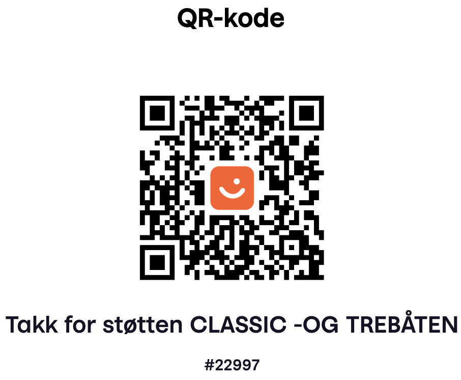 Har du lyst til å støtte Classic -og Trebåten?